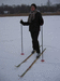 А Дашка увидела лыжи впервые со времен Черненко :0)